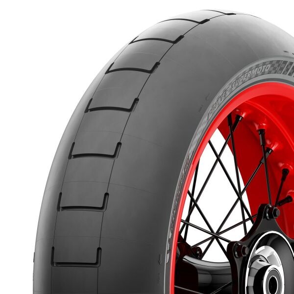 Power Supermoto keskimmäisen koolla 160/60r17 takaosa TL