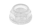 Wheel hub nut rear (M24) sopii: FORD TRANSIT CUSTOM V362, TRANSIT V363 1.0H-Electric 04.12-