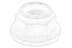 Wheel hub nut rear (M24) sopii: FORD TRANSIT CUSTOM V362, TRANSIT V363 1.0H-Electric 04.12-