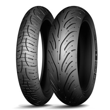 motorcycle road tyre michelin 180/55zr17 tl 73w pilot road 4 rear