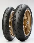 [2450500]  moottoripyörän rengas sport METZELER 190/55ZR17 TL 75W SPORTEC M7 RR takaosa