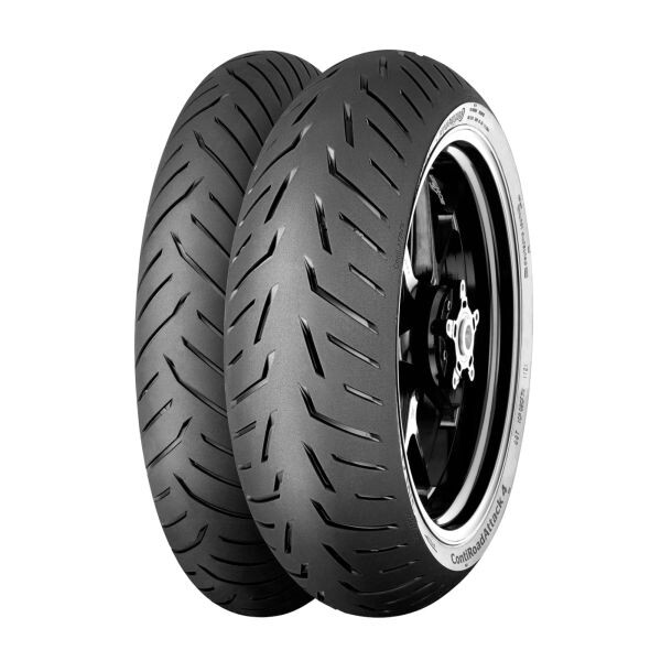 motorcycle road tyre continental 190/55zr17 tl 75w contiroadattack 4gt rear