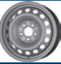 6.5x16, 5x112, CH 66,5, ET: 52; teräsvanne MERCEDES V (W447), VIANO (W639), VITO / MIXTO (W639), VITO MIXTO (W447), VITO TOURER (W447), VITO (W447) 07.10- KRONPRINZ