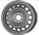 5,5Jx15H2; 4x100x60; ET 36: teräsvanne: Renault Twingo III 09/14-; ( vain takaosa akseli)