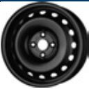 6x15, 4x100, CH 54, ET: 47; teräsvanne HYUNDAI I20 11.14- CMR