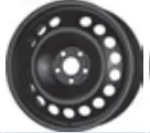 7.5x17, 5x108, CH 63,3, ET: 55; teräsvanne FORD GALAXY, S-MAX 01.15- KRONPRINZ