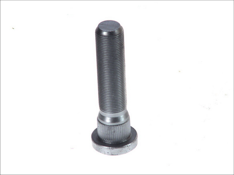 Wheel bolt front/rear M22x1,5 x97mm (thread pituus 68mm, Galvanised) fits: RVI C, D, K, KERAX, MAGNUM, MIDLUM, PREMIUM, PREMIUM 2, T; VOLVO 8500, 8700, 9700, 9900, B11, B12, B13R, B6, B7, B9 09.85-