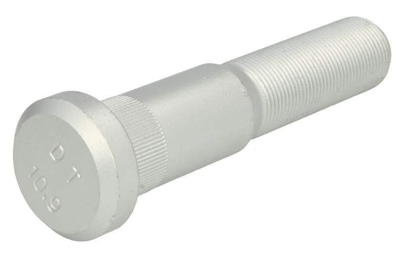 Wheel bolt rear M22x1,5 x114mm (thread pituus 58,5mm, Galvanised) fits: RVI C, K, KERAX, MAGNUM, PREMIUM, PREMIUM 2, T; VOLVO B11, B12, B6, B7, B9, FE, FH, FH II, FH16, FM, FM II 09.90-