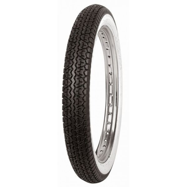 [3001572903000] skootterin/mopon rengas MITAS 2.25-16 TT 38J B8 etu/taka WW (valkoinen seinä)