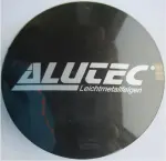 Alutec Wheel Cap 60mm Graphite with Silver lettering N23 9N23ALUTEC-GRA