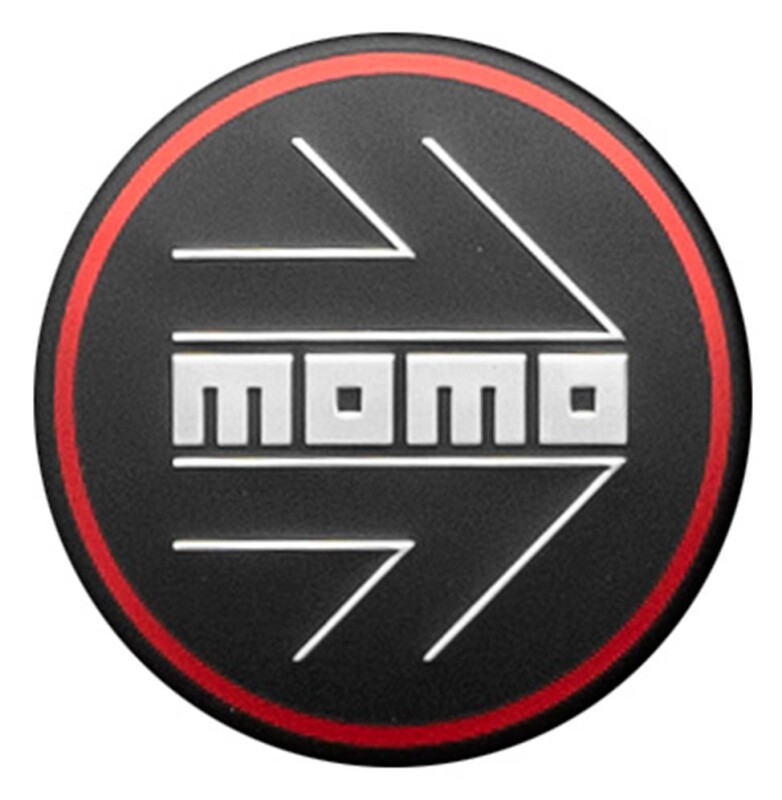Momo Wheel Cap CAP KG-016RA 56.8mm Arrow Matt Black Red Circle SPCAPACMBCES