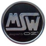 MSW Wheel Cap 81310526 PC080-C Anthracite/Chrome