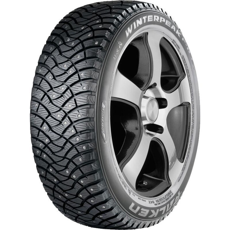 henkilöauton / maasturin nastarengas 225/60R18 FALKEN WINTERPEAK F-ICE 1 104T XL DOT22 Studded 3PMSF M+S
