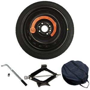 alumiinivanne NPK Spare Wheel teräs 4x16" 5x100 ET0 keskireikä 62.1