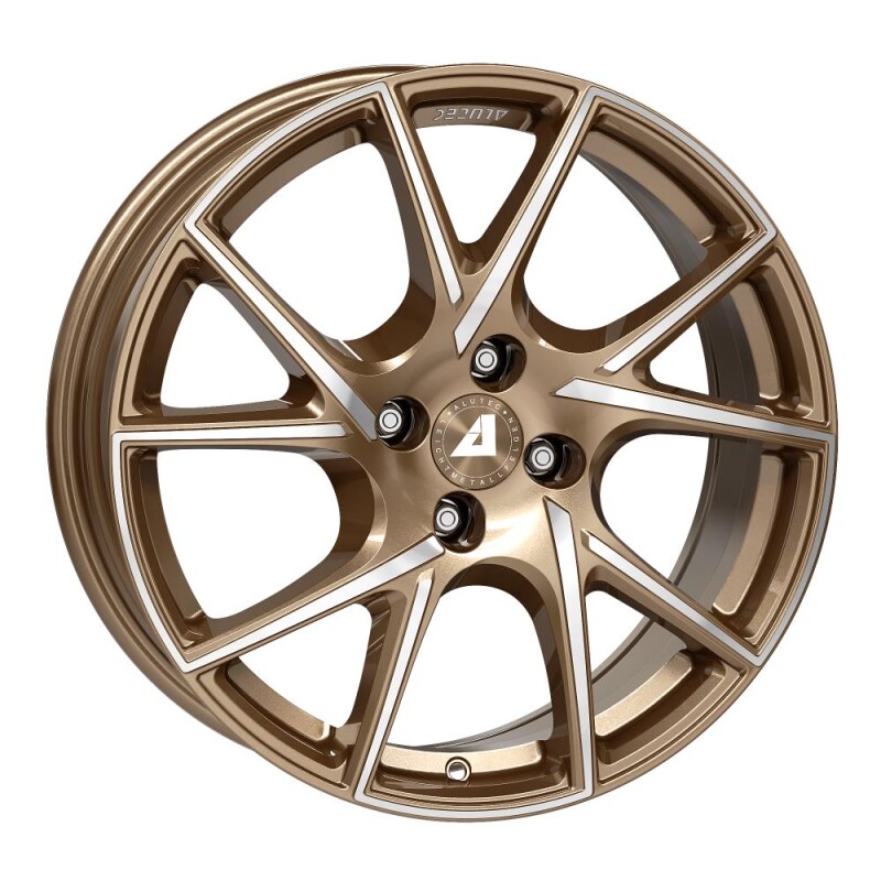 alumiinivanne Alutec ADX.01 metallic-bronze frontpolished 7x17" 4x108 ET18 keskireikä 65.1