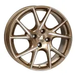 alumiinivanne Alutec ADX.01 metallic-bronze frontpolished 7x17" 4x108 ET18 keskireikä 65.1