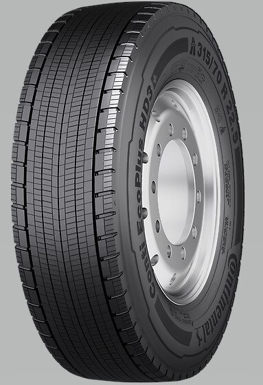 295/55R22.5 Conti EcoPlus HD3 +, CONTINENTAL, kuorma-auton rengas, Long etäisyys, Drive, 3PMSF, M+S, 147/145K,