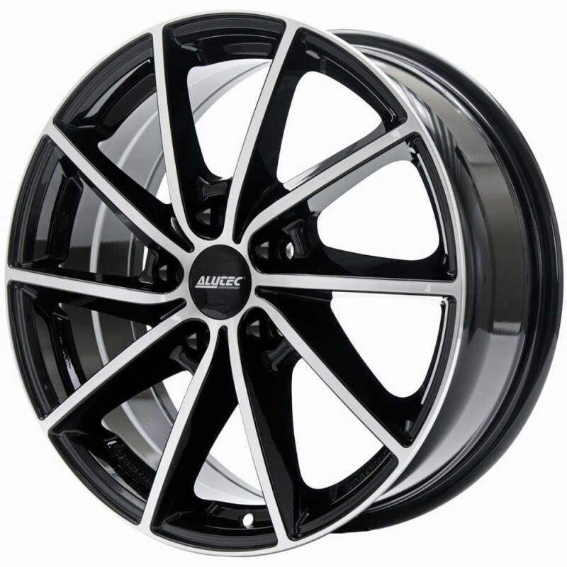 alumiinivanne Alutec Singa diamond-black frontpolished 7.5x18" 5x112 ET45 keskireikä 57.1