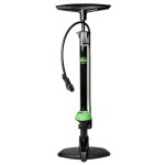 aluminium Käsipumppu painemittarilla 0-11bar "hd bike". 530mm jbm