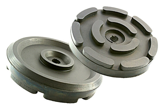 hallitunkin kumityyny pyöreä 145mm, paksuus 25mm italmatic