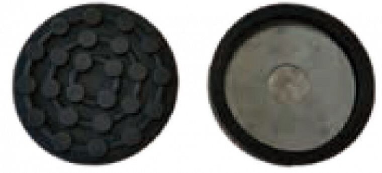 hallitunkin kumityyny pyöreä 123/108mm, paksuus 10mm italmatic