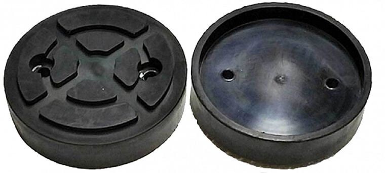 hallitunkin kumityyny pyöreä 120/108mm, paksuus 32mm (2- reiällä)
