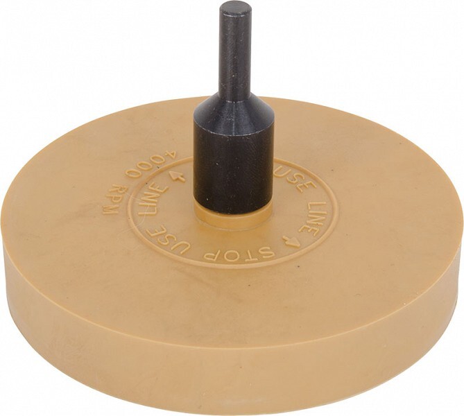 kumilaikka vanteelta liimajäämien poistoon, soft grip (4000rpm)