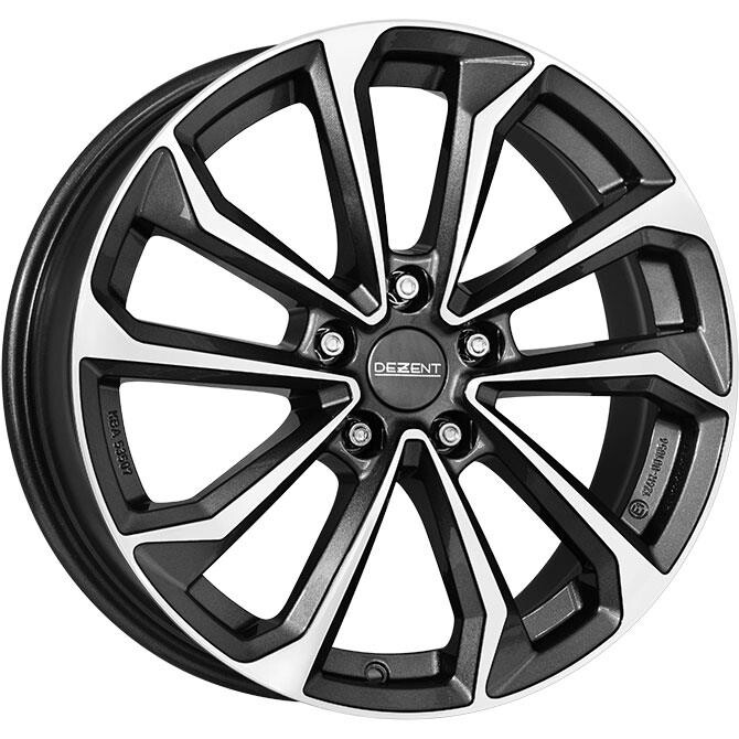 alumiinivanne Dezent KS dark Gunmetal/polished 7x17" 5x114.3 ET48 keskireikä 67.1