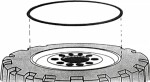 O-rengas 25" 7.9mm (3/16") halor-25-tms. 1 kpl