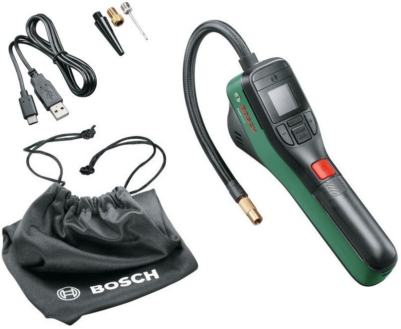 akulla suruõhupump Bosch EasyPump, 3,6V, 10bar
