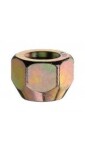 mutteri m12x1,50/16/21 (avoin, teräsvanteelle, p16, ch21) keltainen, sinkitty kartio 60° DMTSB
