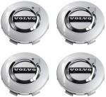 kapseli 4kpl. 64mm volvo oe-Keskikuppi vanteeseen logolla. valkoinen (oem-nr:32270129)