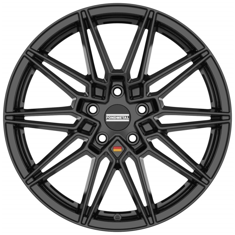 alumiinivanne Fondmetal Thoe Glossy Black 8x19" 5x120 ET29 keskireikä 72.6