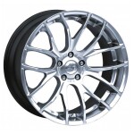 alumiinivanne Breyton Race GTS Hyper Silver 9.5x19" 5x120 ET35 keskireikä 72.6