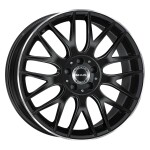 alumiinivanne MAK Arrow Gloss Black Mirror Ring 8.5x20" 5x112 ET40 keskireikä 66.6