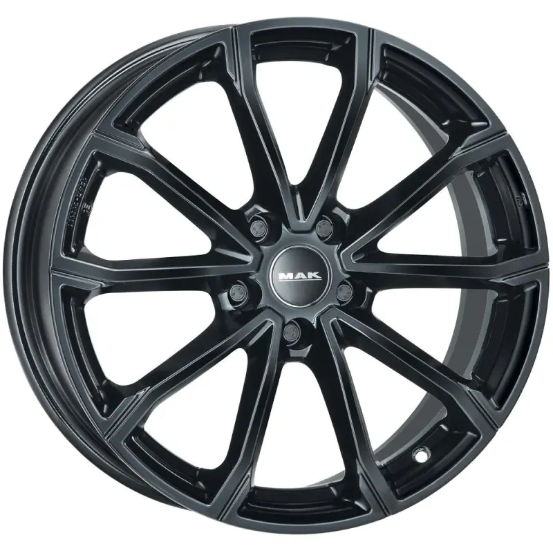 alumiinivanne MAK Davinci Gloss Black 8x19" 5x114.3 ET45 keskireikä 76