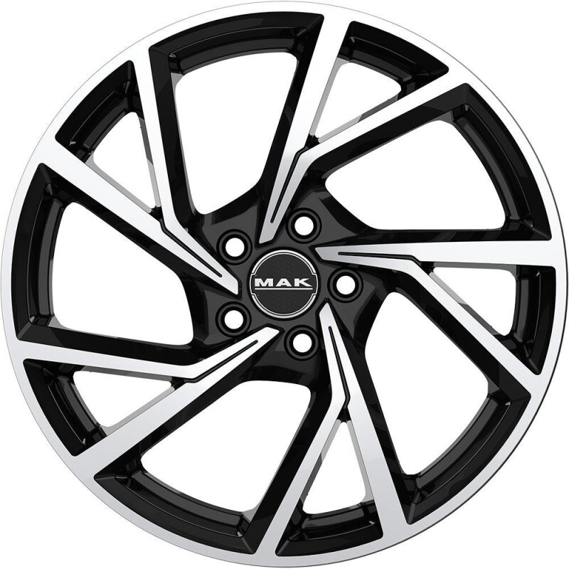 alumiinivanne MAK Kassel Black Mirror 8x19" 5x112 ET40 keskireikä 57.1