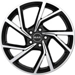 alumiinivanne MAK Kassel Black Mirror 8x19" 5x112 ET40 keskireikä 57.1