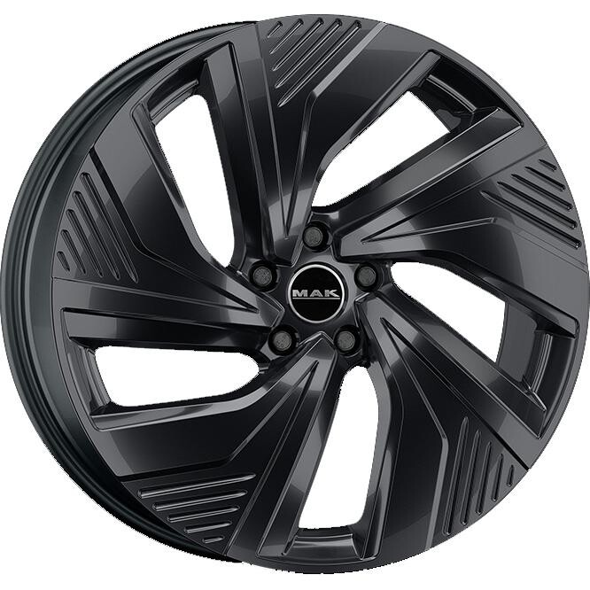 alumiinivanne MAK Electra Gloss Black 7.5x19" 5x112 ET54 keskireikä 66.6
