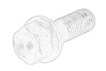 pyörän pultti (M12x1,5, kierteen pituus: 26mm, pituus: 50mm, kartio, musta) sopii: BMW 1 (E81), 1 (E82), 1 (E87), 1 (E88), 3 (E21), 3 (E30), 3 (E36), 3 (E46), 3 (E90), 3 (E91), 3 (E92) 1.2-5.6 03.72-