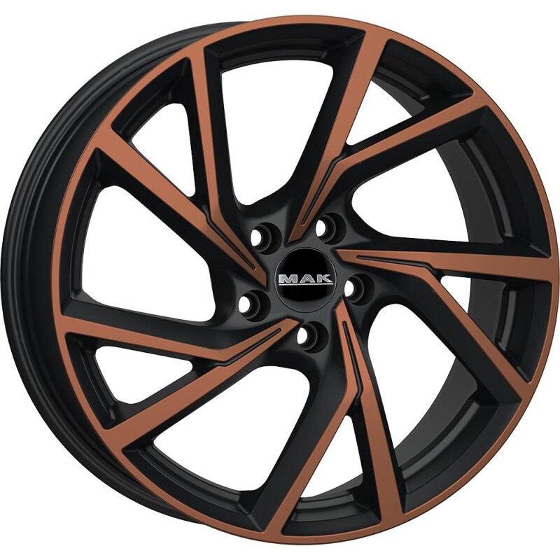 alumiinivanne MAK Kassel Black & Bronze 7.5x18" 5x112 ET50 keskireikä 57.1