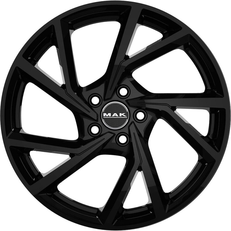 alumiinivanne MAK Kassel Gloss Black 7.5x18" 5x112 ET42 keskireikä 57.1