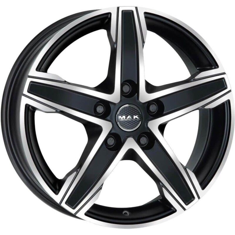 alumiinivanne MAK King 5 Ice Black 8x18" 5x120 ET50 keskireikä 65.1