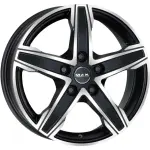 alumiinivanne MAK King 5 Ice Black 8x18" 5x120 ET50 keskireikä 65.1