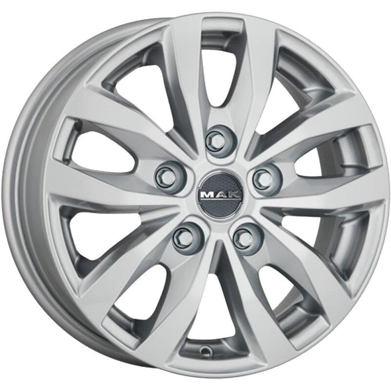 alumiinivanne MAK Load 5 Silver 6.5x16" 5x118 ET55 keskireikä 71.1
