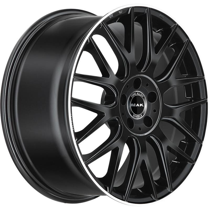 alumiinivanne MAK Arrow Gloss Black Mirror Ring 9x18 5x112 ET42 CB66,6 R14 860 kg F9080OWGL42WS3X, x0.9 5x112 ET42 keskireikä 66.6