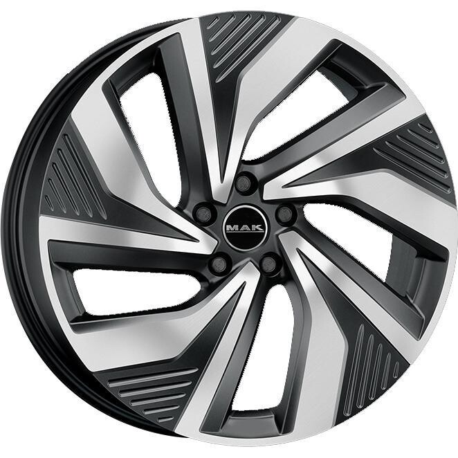 alumiinivanne MAK Electra Black Mirror 7.5x20" 5x112 ET44 keskireikä 57.1