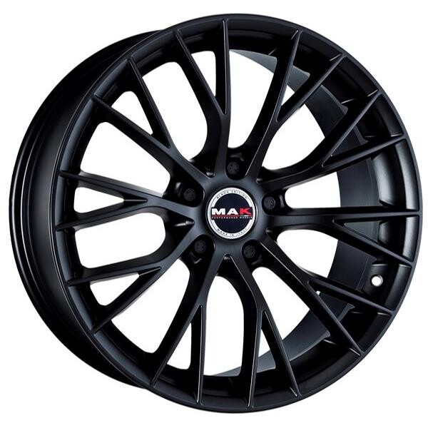 alumiinivanne MAK Munchen Matt Black 8.5x19" 5x120 ET18 keskireikä 72.6