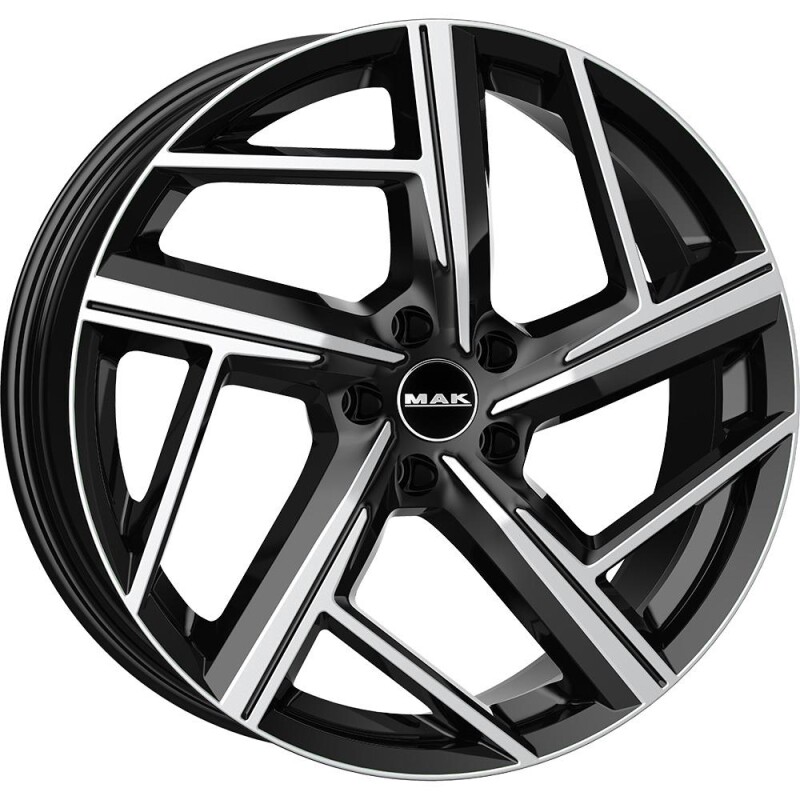 alumiinivanne MAK Qvattro Black Mirror 9.5x21" 5x112 ET20 keskireikä 66.6