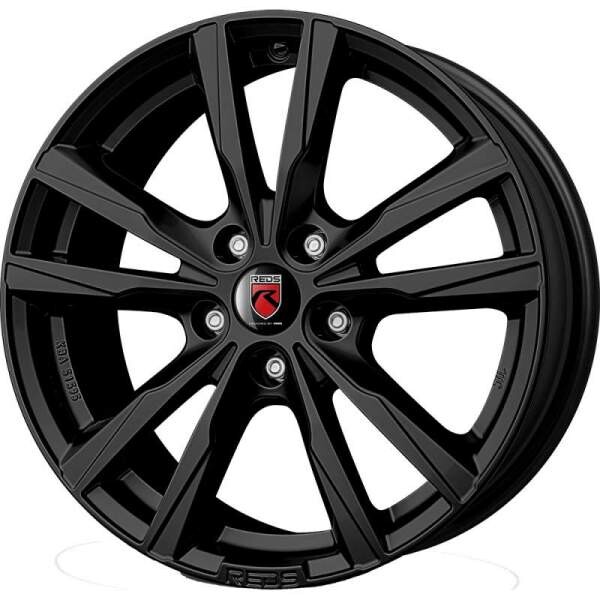 alumiinivanne Reds K2 HD Matt Black, 16x6.5 ET keskireikä 72